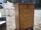 Cupboard collected for dumping