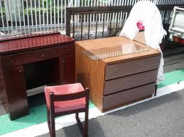 cupboards and other furniture collection for rubbish